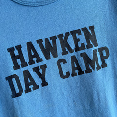 1980/90s Hawken Day Camp Rolled Neck Russell Brand T-Shirt