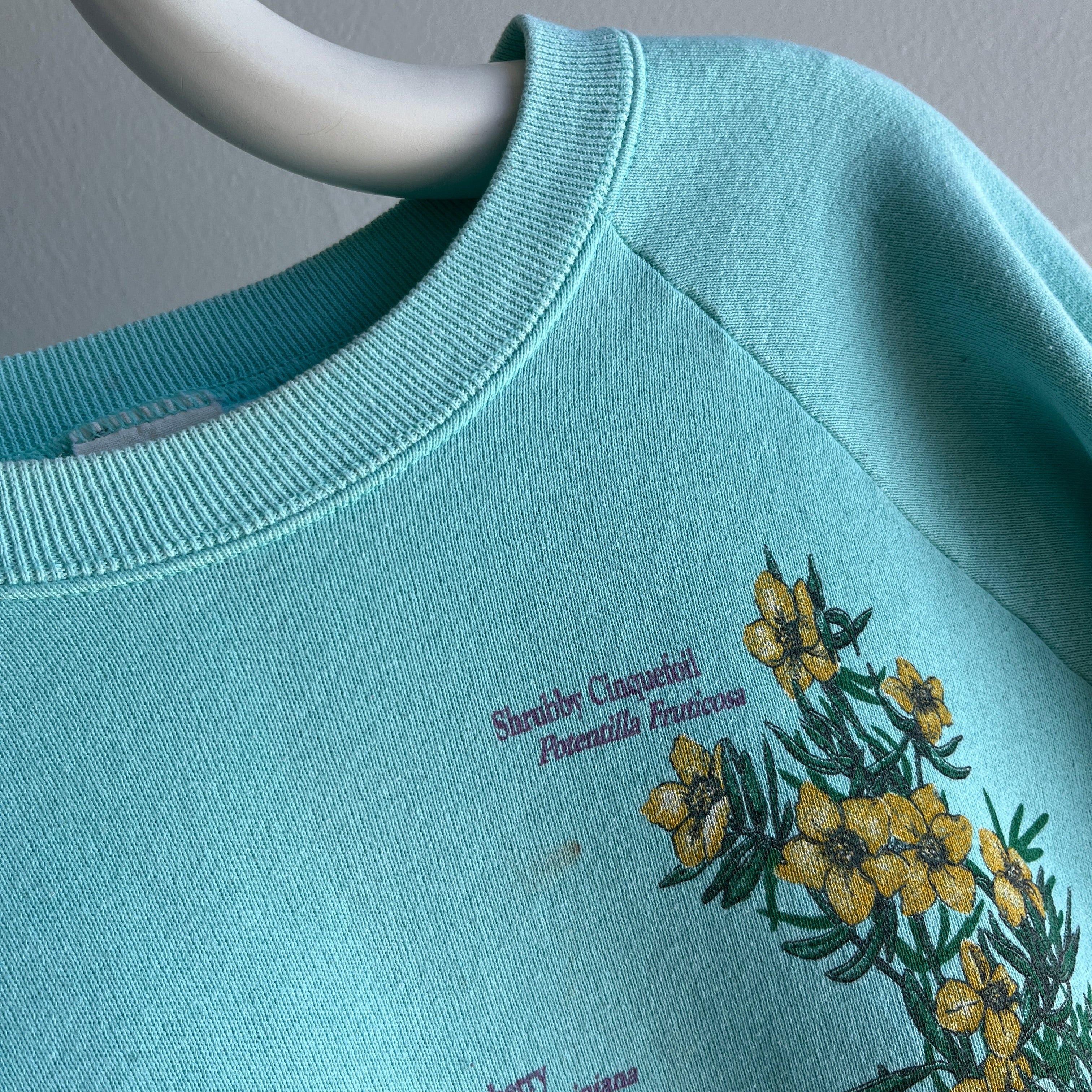 1990 The Rose Family Sweatshirt with Staining