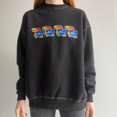 1980s Re-Dyed Kansas City Jayhawks FOTL Sweatshirt