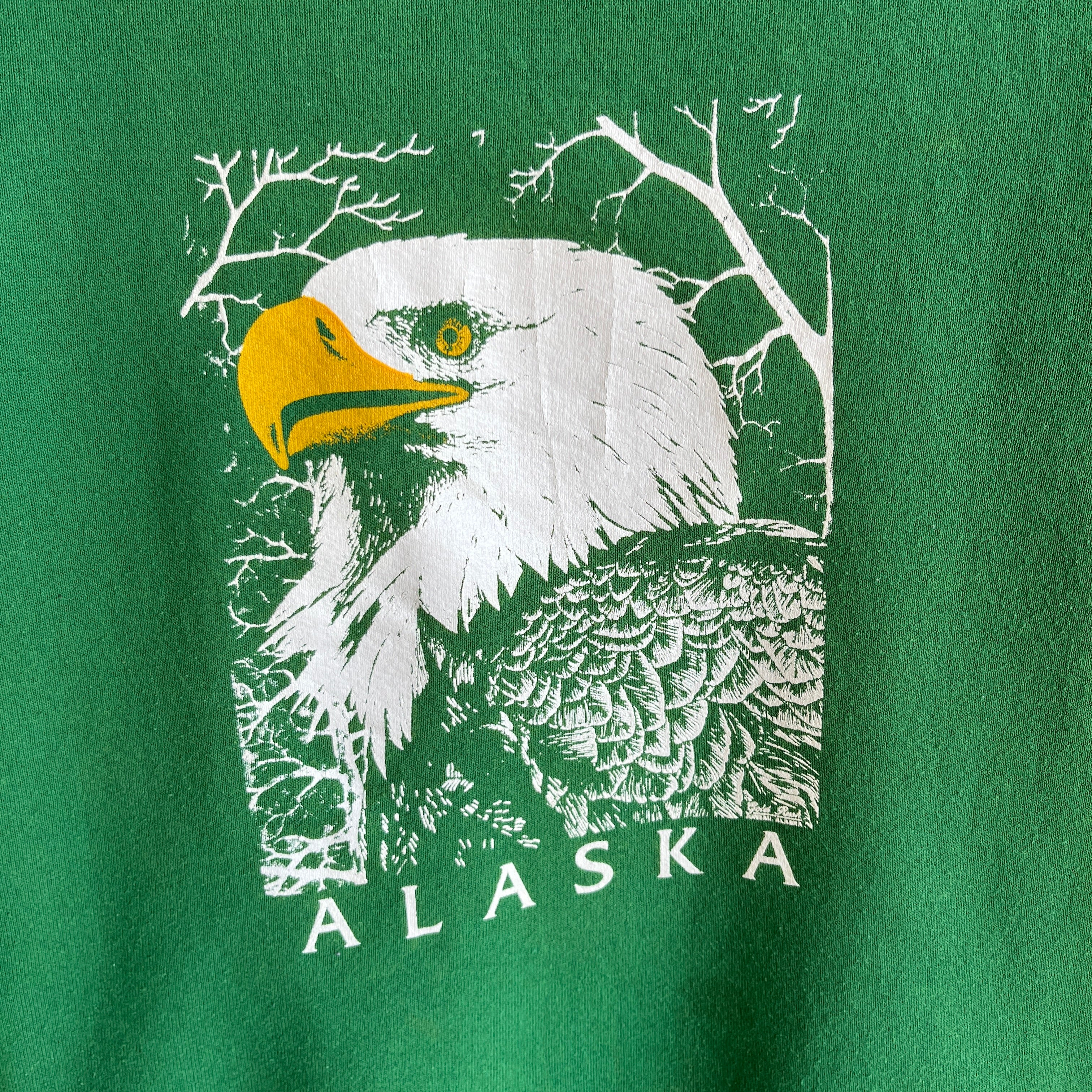 1980s Alaska Eagle Sweatshirt