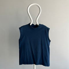 1980s Medium Weight Cotton Muscle Tank Top