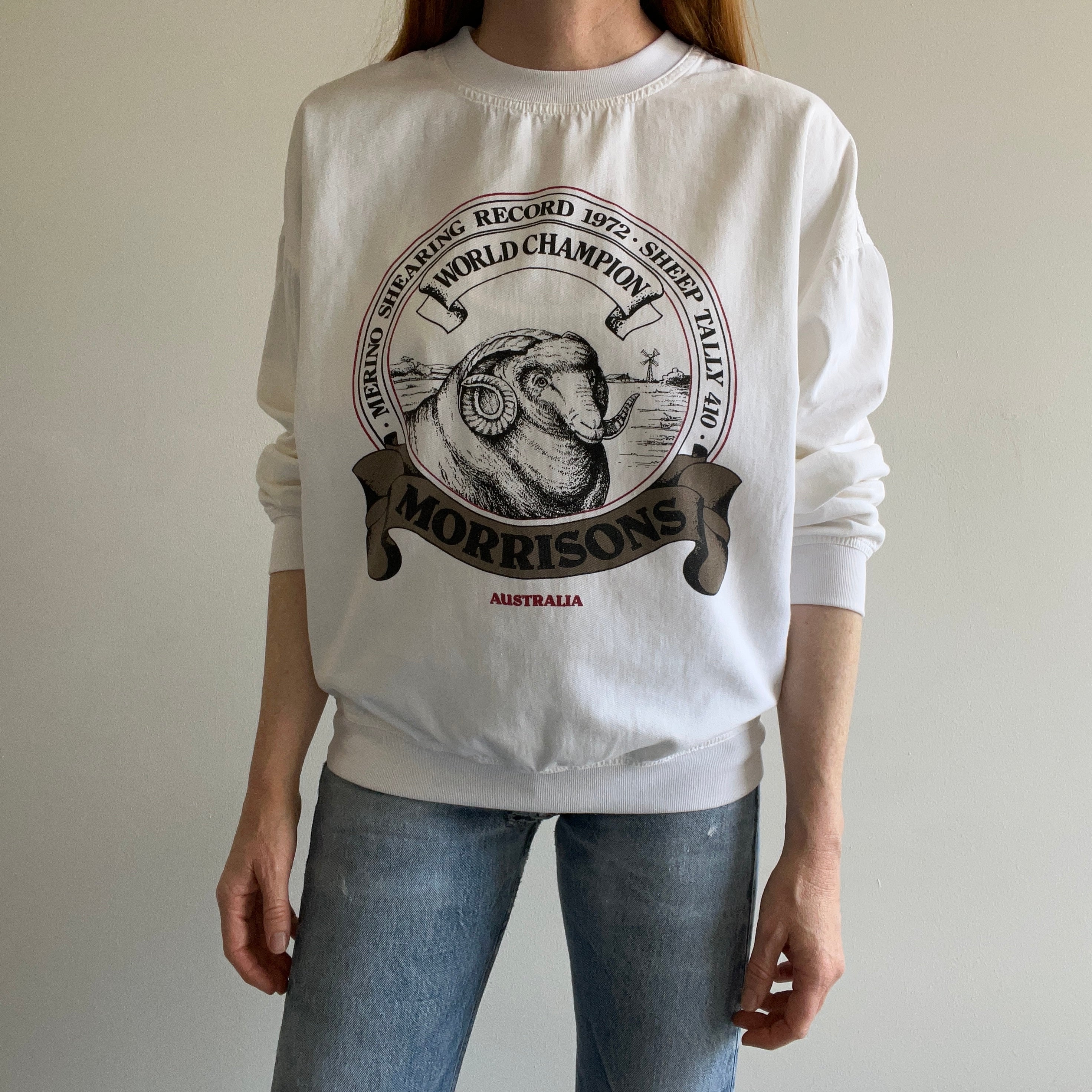 1972 Merino Shearling World Champion - Morrisons Australia - Shirt/Sweatshirt