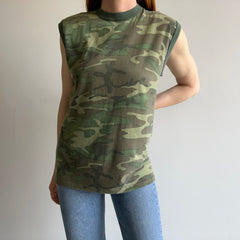 1980s Rothco Camo Muscle Tank