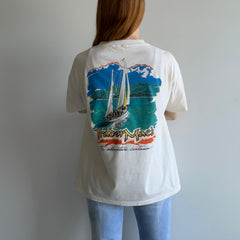 1993 Trader Mac's Front and Back Cotton T-Shirt