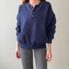 00s Heavy Weight Blank Black Sweatshirt par FOTL - Structuré