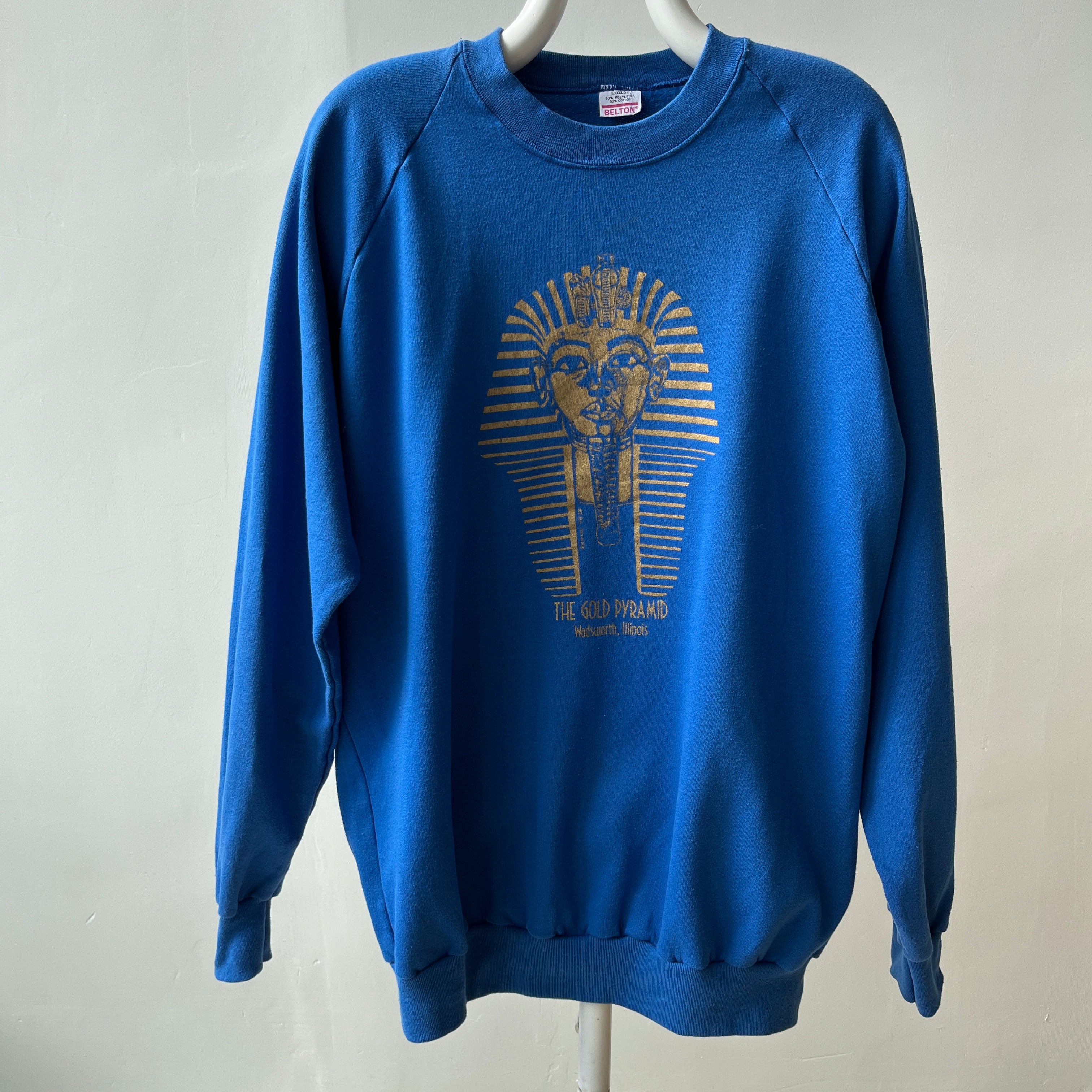 1986 The Gold Pyramid Wadsworth, Illinois Sweatshirt