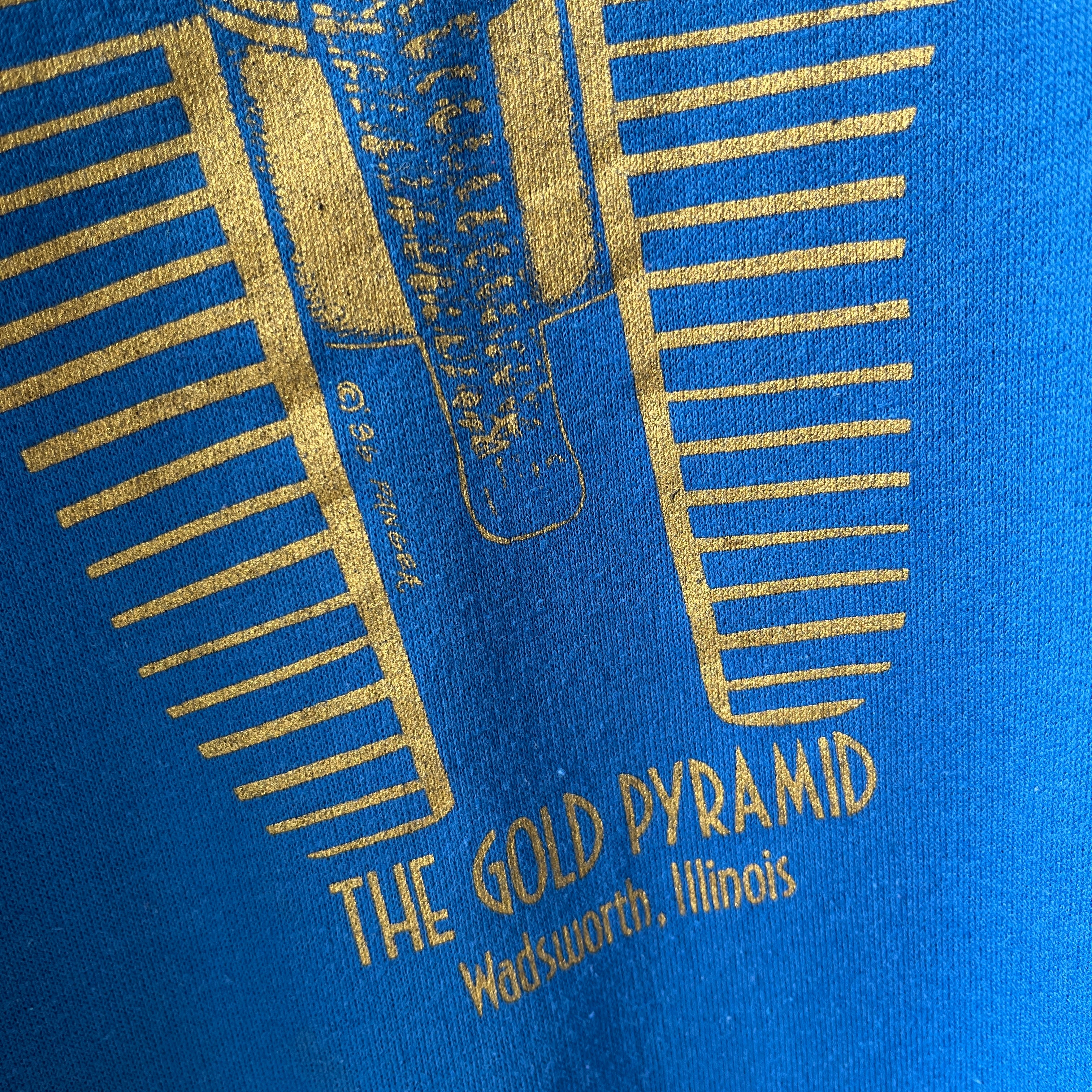 1986 The Gold Pyramid Wadsworth, Illinois Sweatshirt