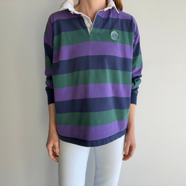 2010 (not vintage) Wimbledon Champions Striped Rugby Shirt