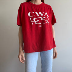 1970s Communications Workers of America Union CWA Yes! T-Shirt