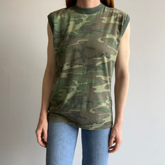 1980s Rothco Camo Muscle Tank