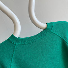 1980/90s HHW Faded Kelly Green Sweatshirt