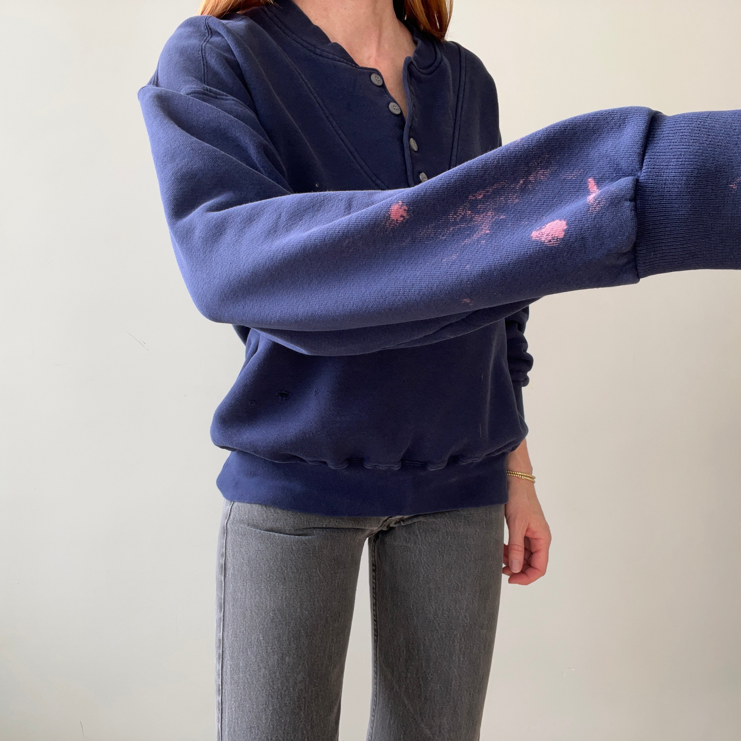 00s Heavy Weight Blank Black Sweatshirt par FOTL - Structuré