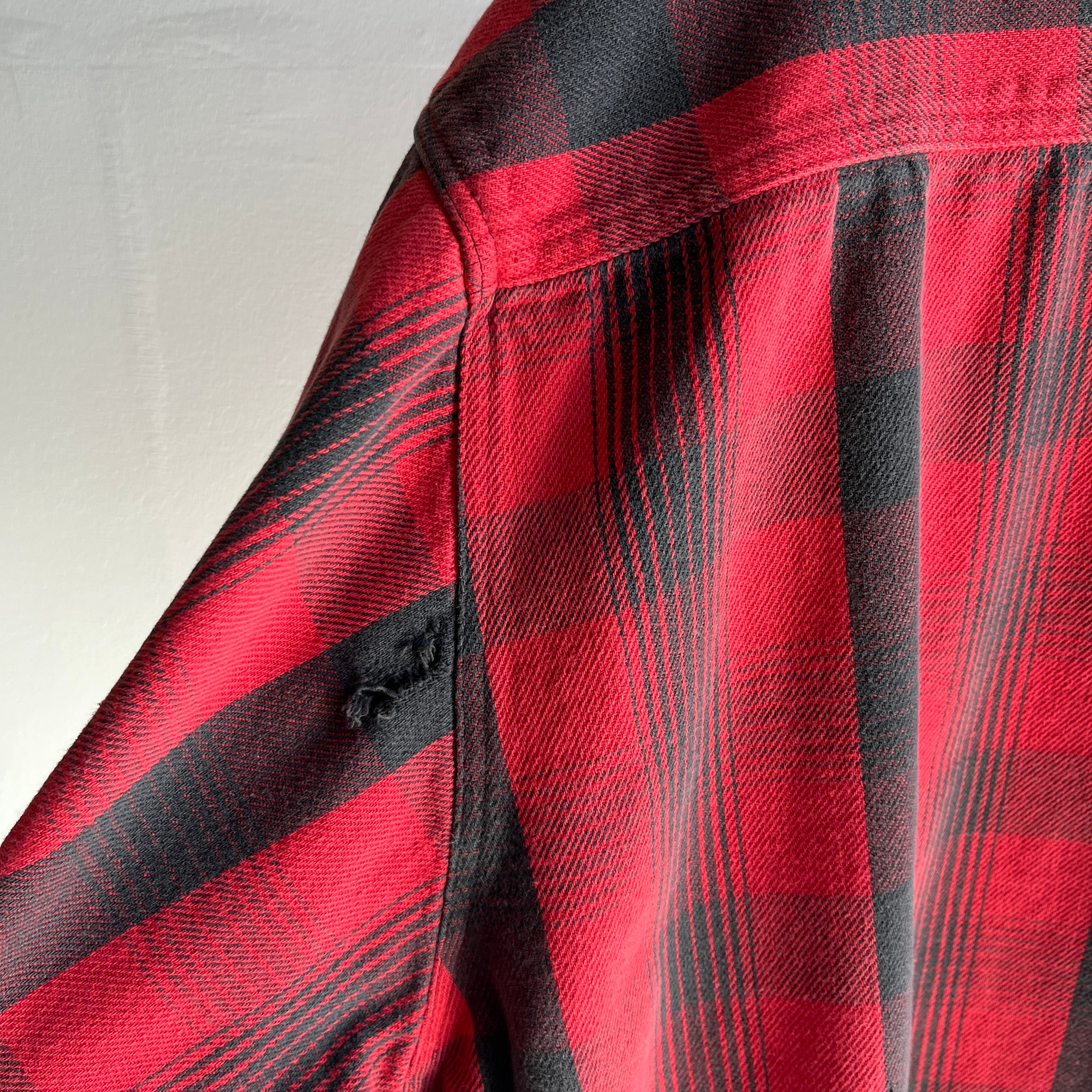 1990s Gander Mountain Cotton Flannel Labeled 6X