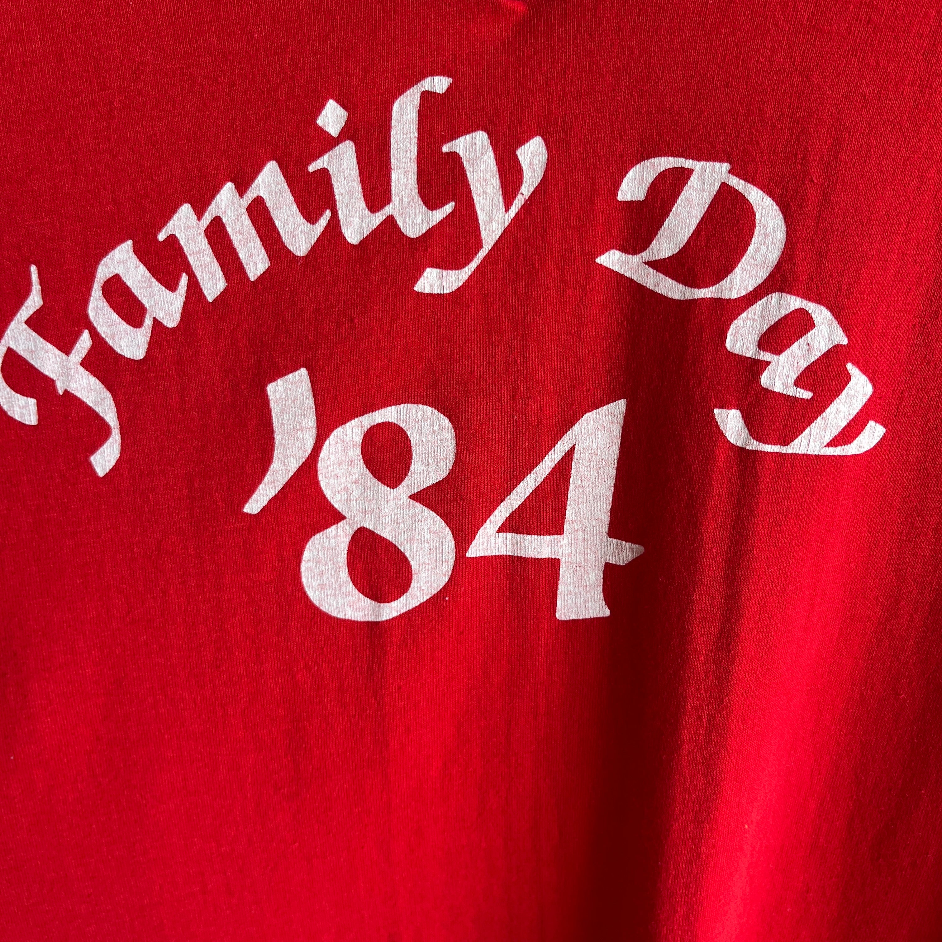 1984 Family Day V-Neck T-Shirt
