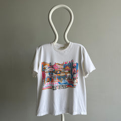 1990s Las Vegas Tourist Tee on an L.L. Bean Cotton T-Shirt - WOW