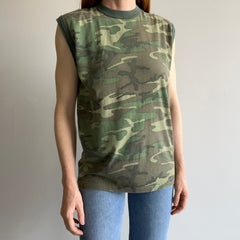 1980s Rothco Camo Muscle Tank