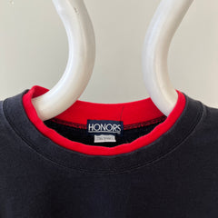 T-shirt teinté de peinture noire vierge des années 00