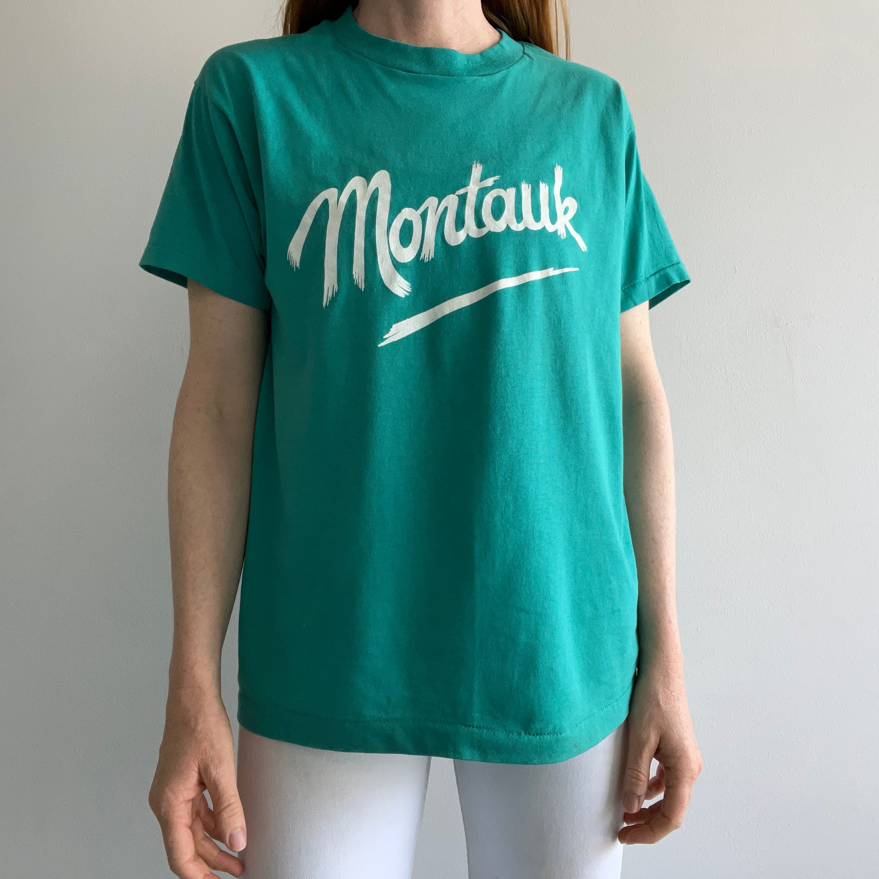 1980s Montauk T-Shirt by Screen Stars - THIS