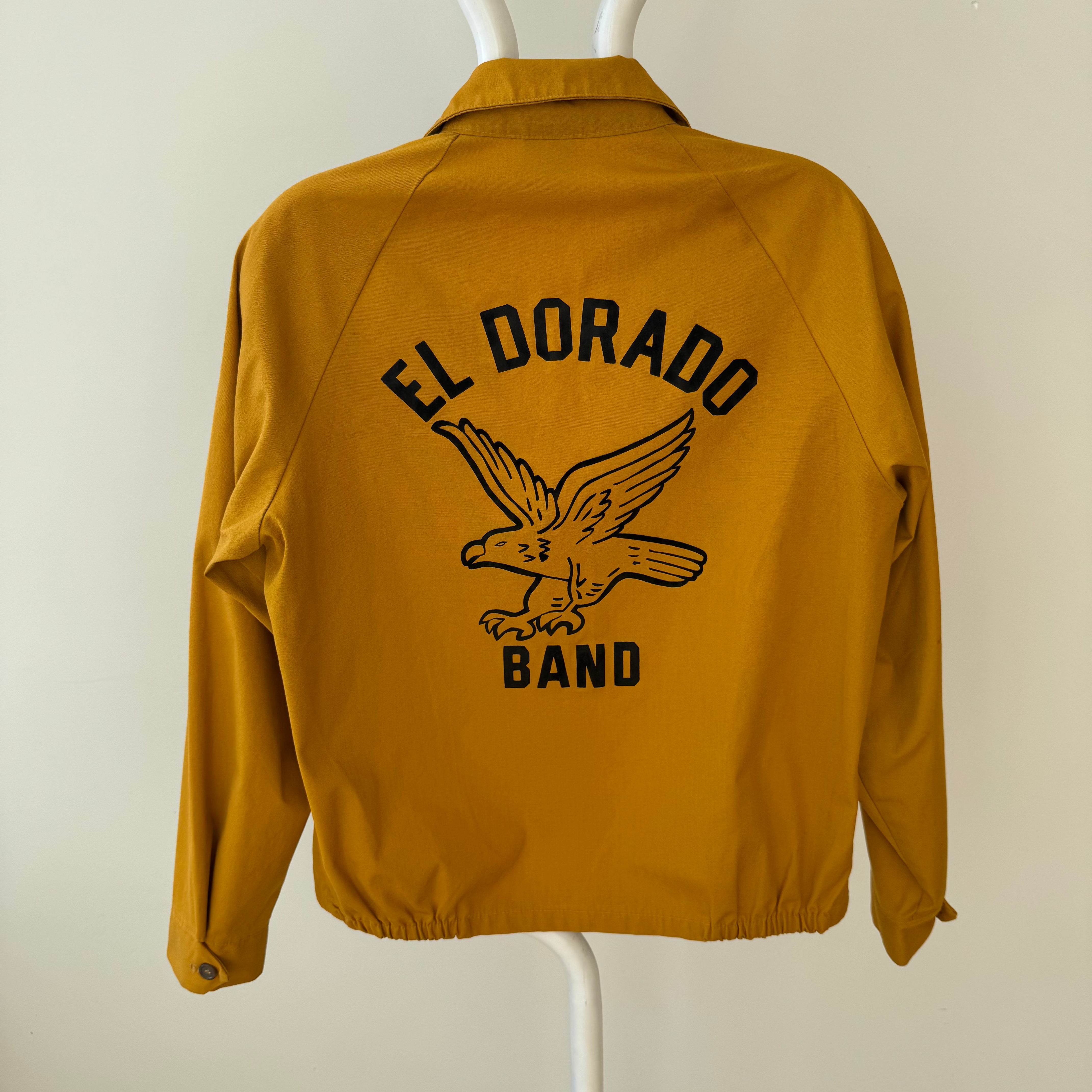 1980s Mary D's El Dorado Band Cotton Zip Up Jacket