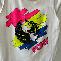 1980s Pony Tank Top - Rad backside too!