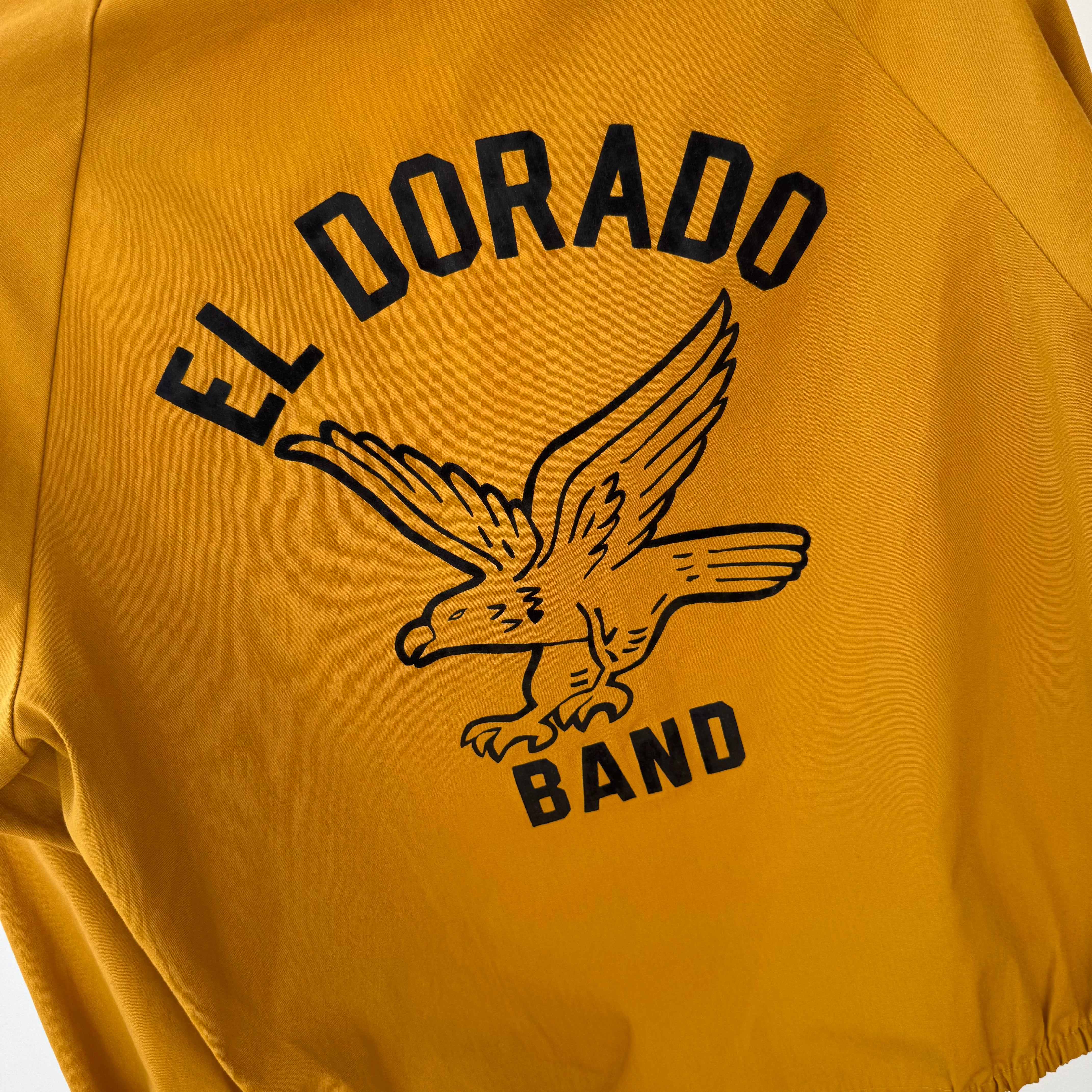 1980s Mary D's El Dorado Band Cotton Zip Up Jacket