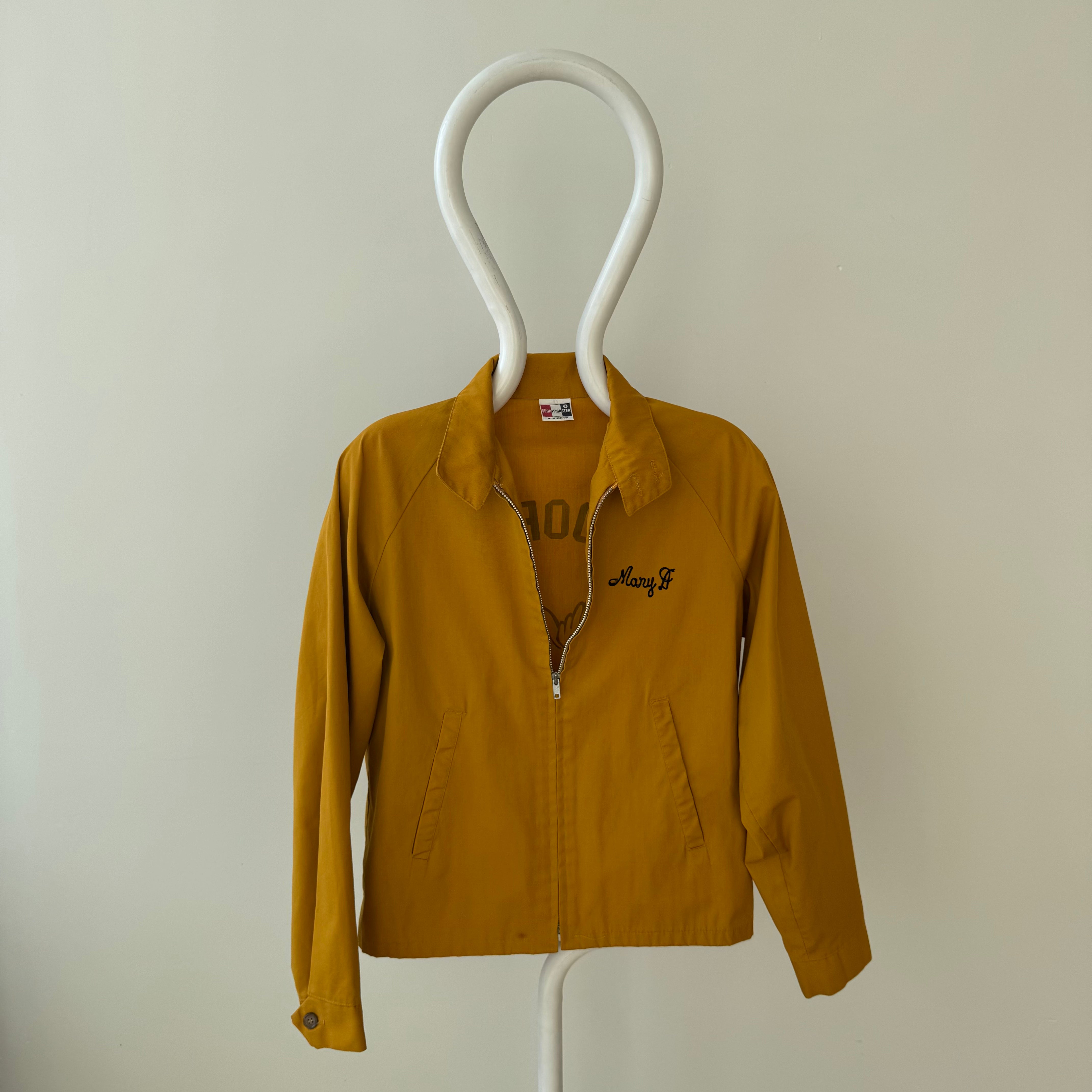 1980s Mary D's El Dorado Band Cotton Zip Up Jacket