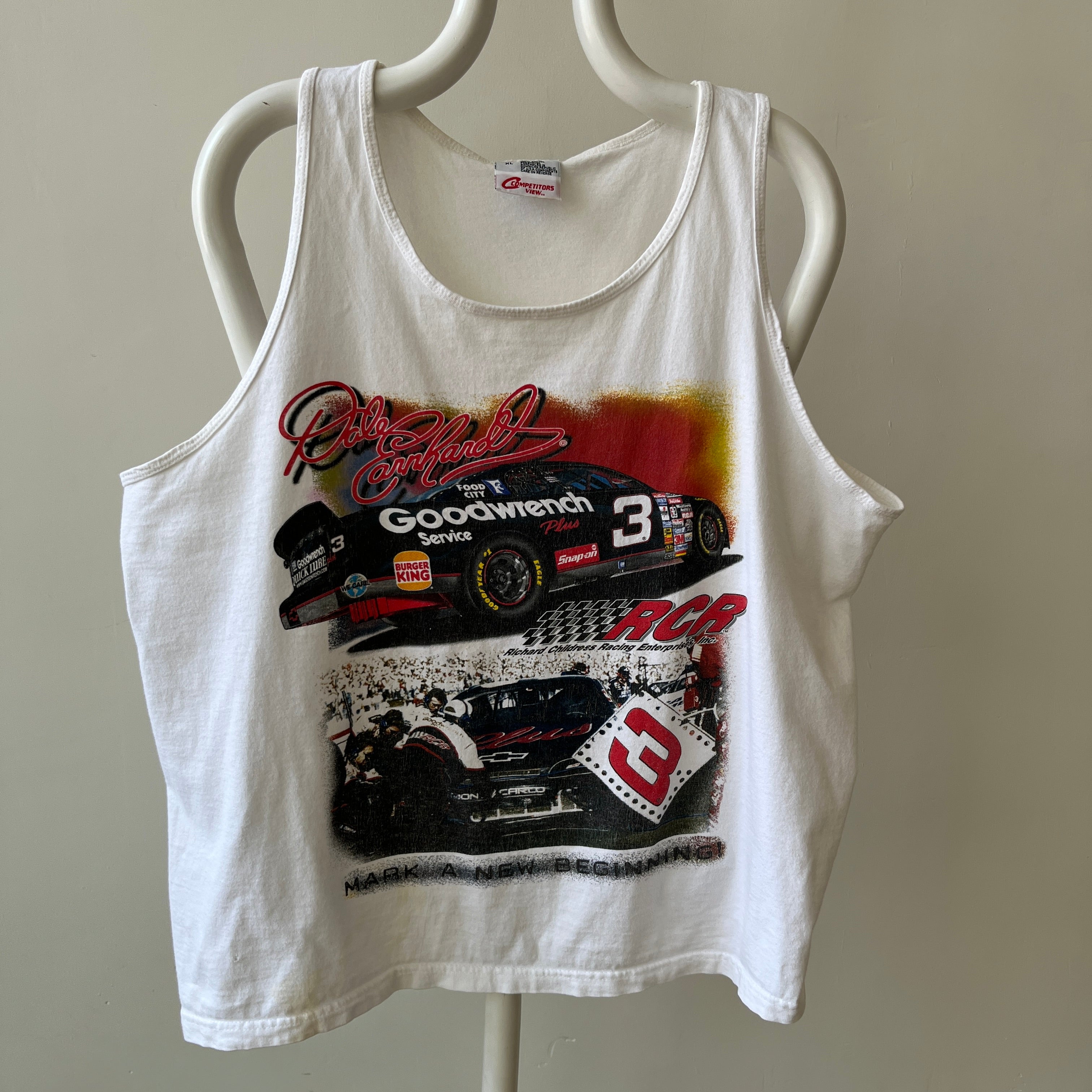1990s Dale Earnhardt Nascar Tank Top - !!!