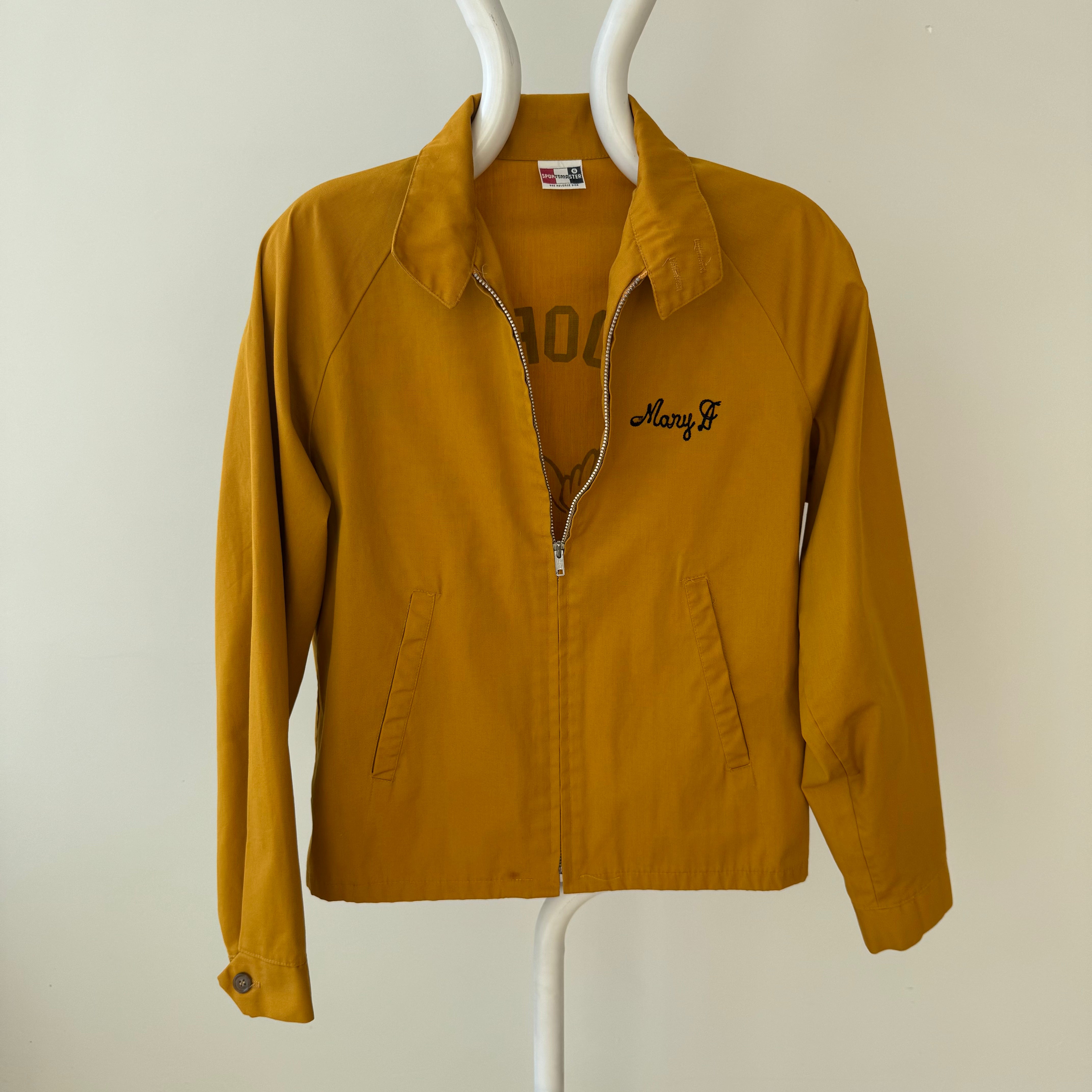 1980s Mary D's El Dorado Band Cotton Zip Up Jacket