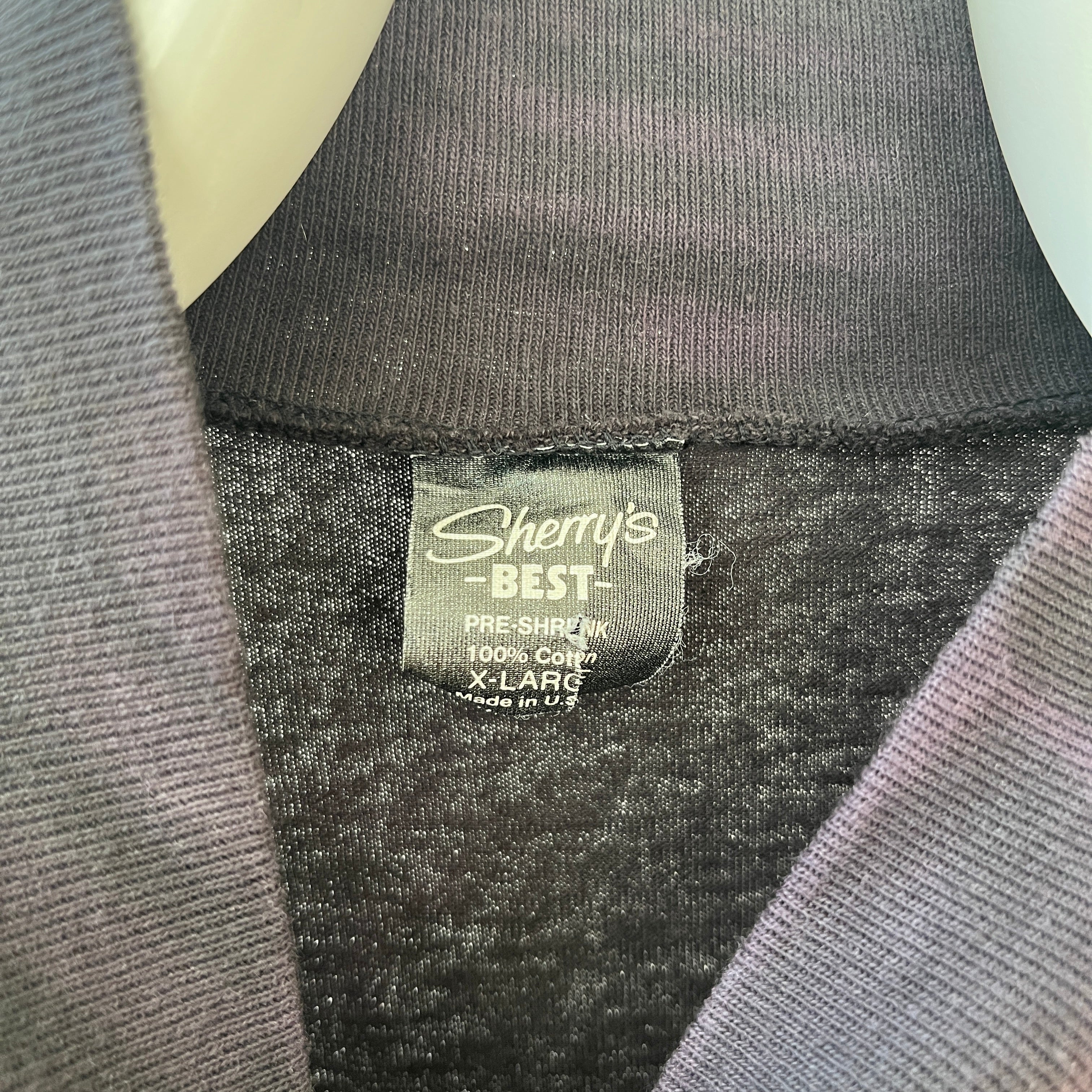 1980s U.S. Space and Rocket Center Mock Neck Long Sleeve Shirt