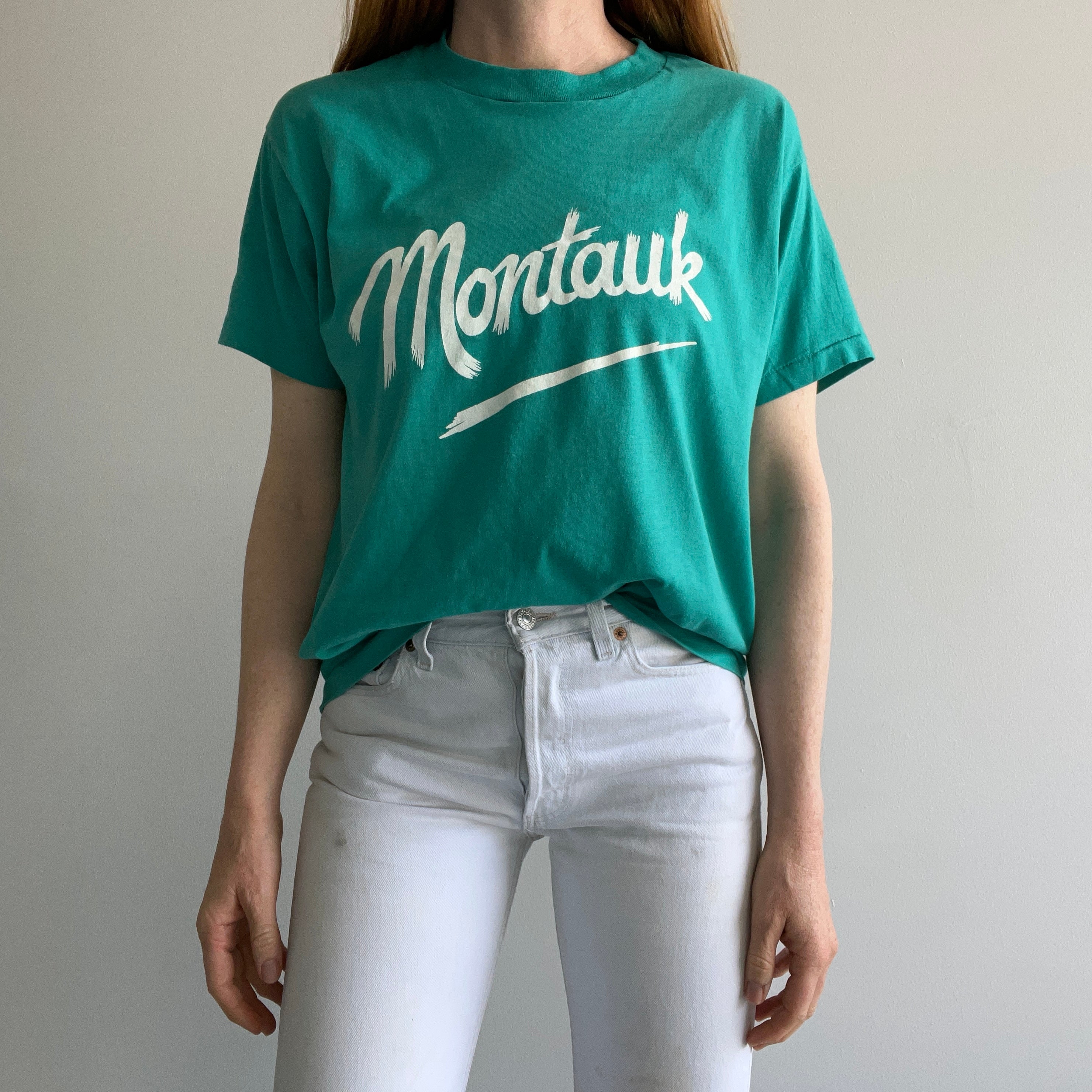 1980s Montauk T-Shirt by Screen Stars - THIS