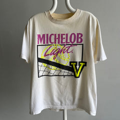 1991 Michelob Light Epically Aged Stained Cotton T-Shirt