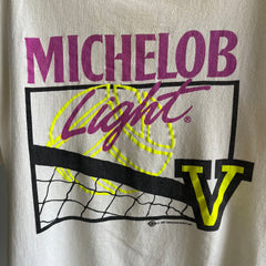 1991 Michelob Light Epically Aged Stained Cotton T-Shirt