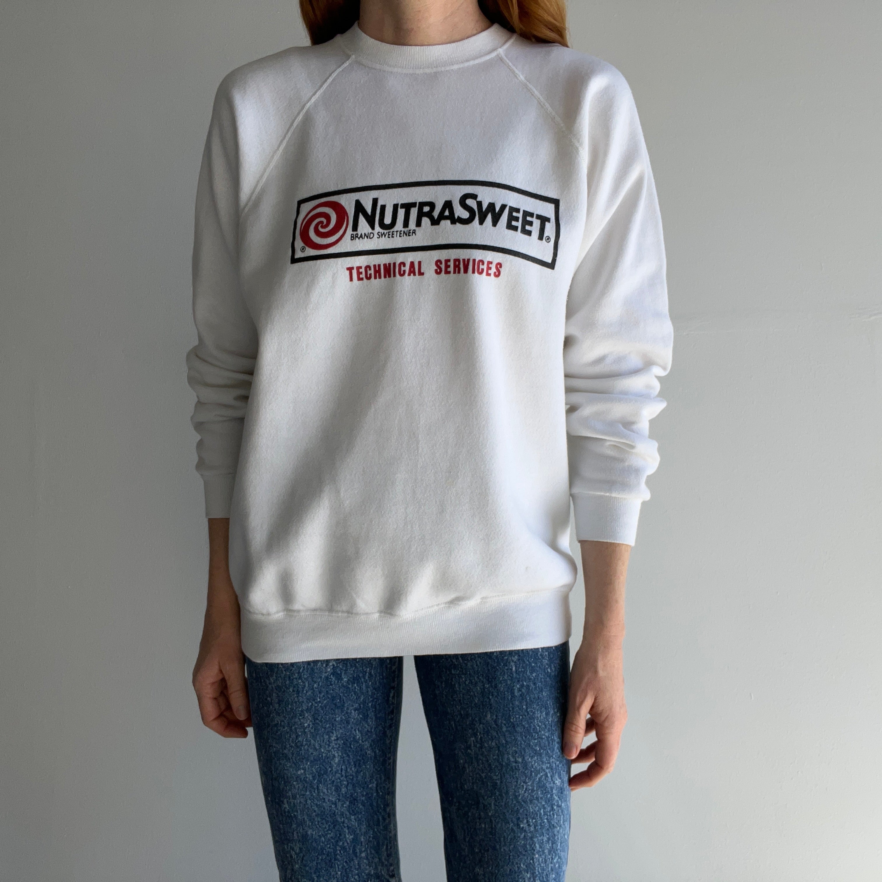 1980s Nutra Sweet Technical Services Sweatshirt - !!!!!