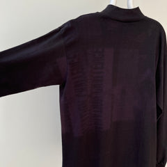 1980s U.S. Space and Rocket Center Mock Neck Long Sleeve Shirt