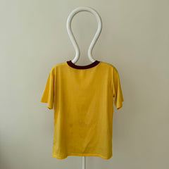 1970s Two Tone Super Stained Dumpster Chic Quiet Luxury Thinned Out T-Shirt