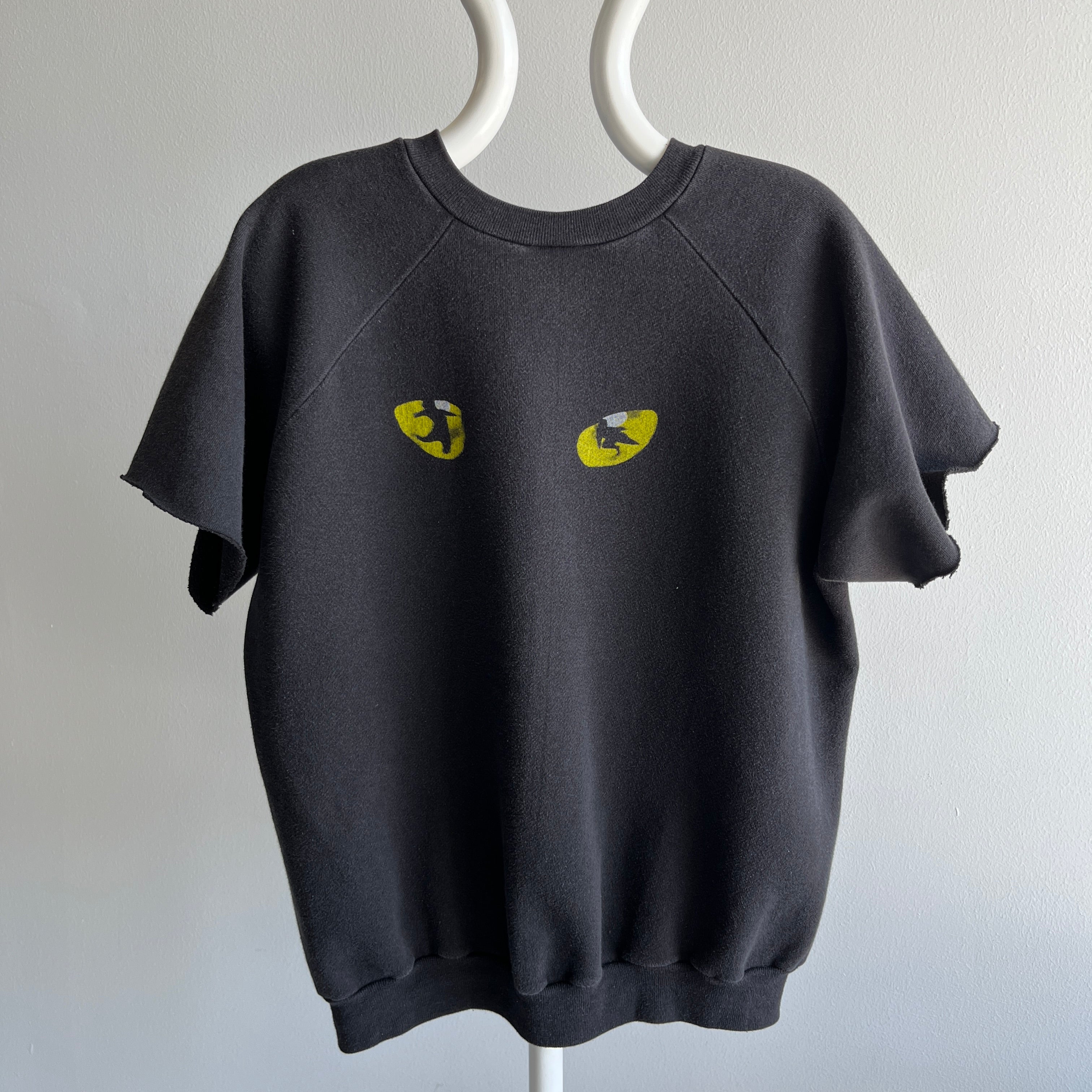 1991 Cats The Musical Cut Sleeve DIY Warm Up Sweatshirt