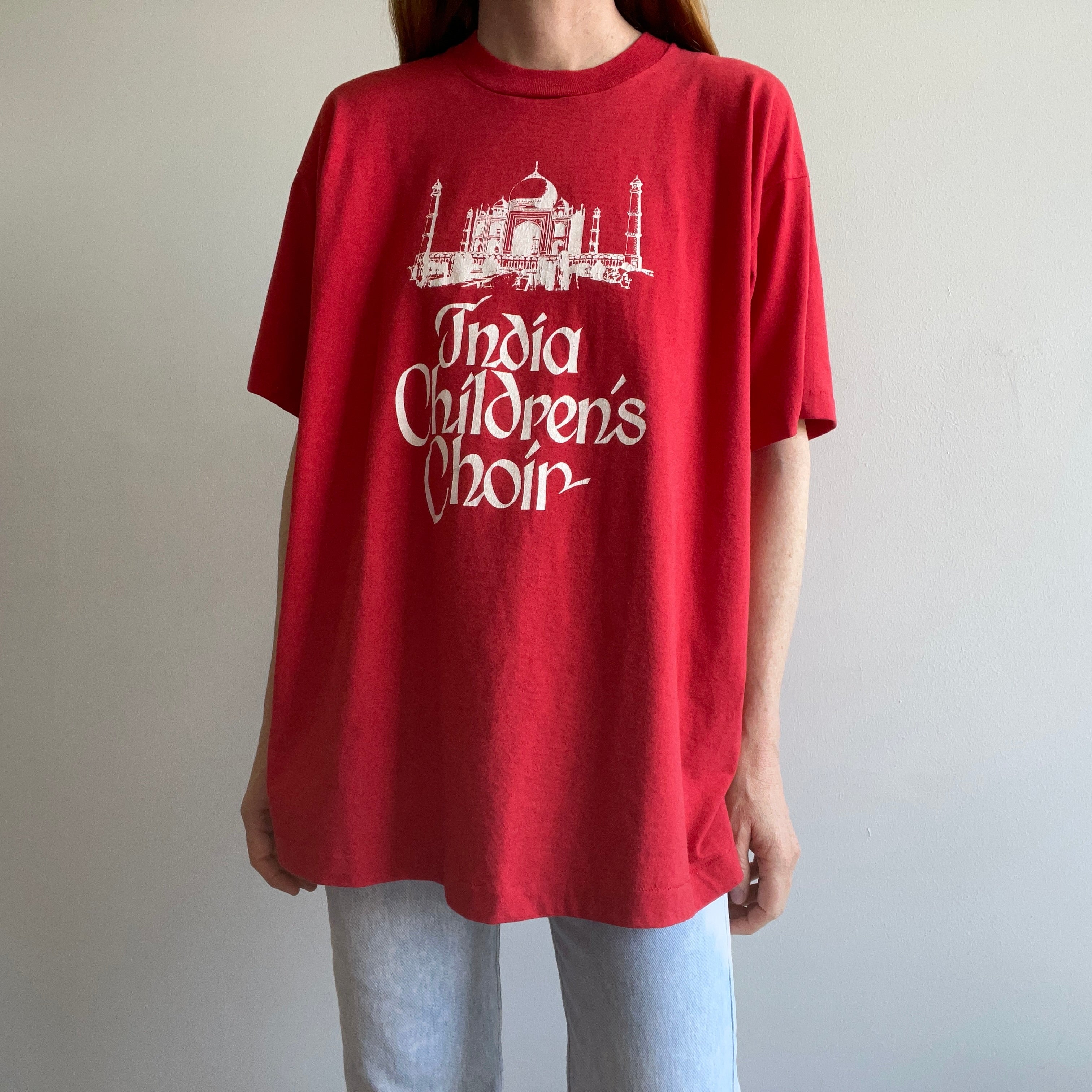 1980/90s India's Children Choir USA Concert Tour T-SHirt