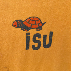 1970s Yellow Turtle Iowa State University T Shirt
