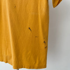 1970s Yellow Turtle Iowa State University T Shirt