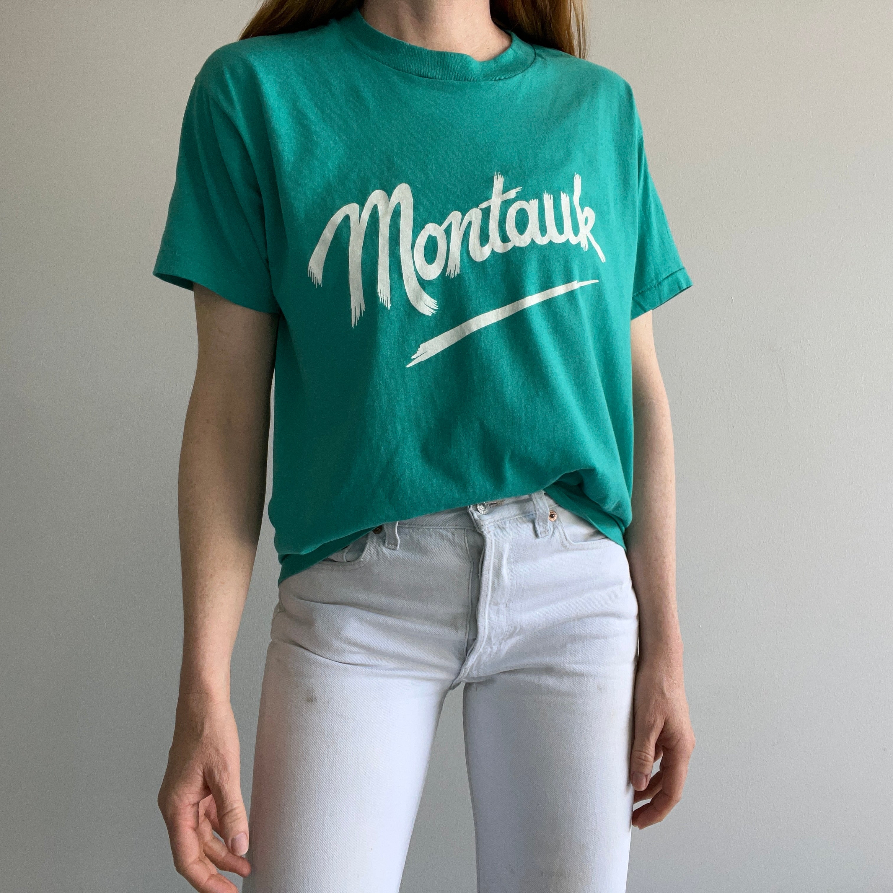 1980s Montauk T-Shirt by Screen Stars - THIS