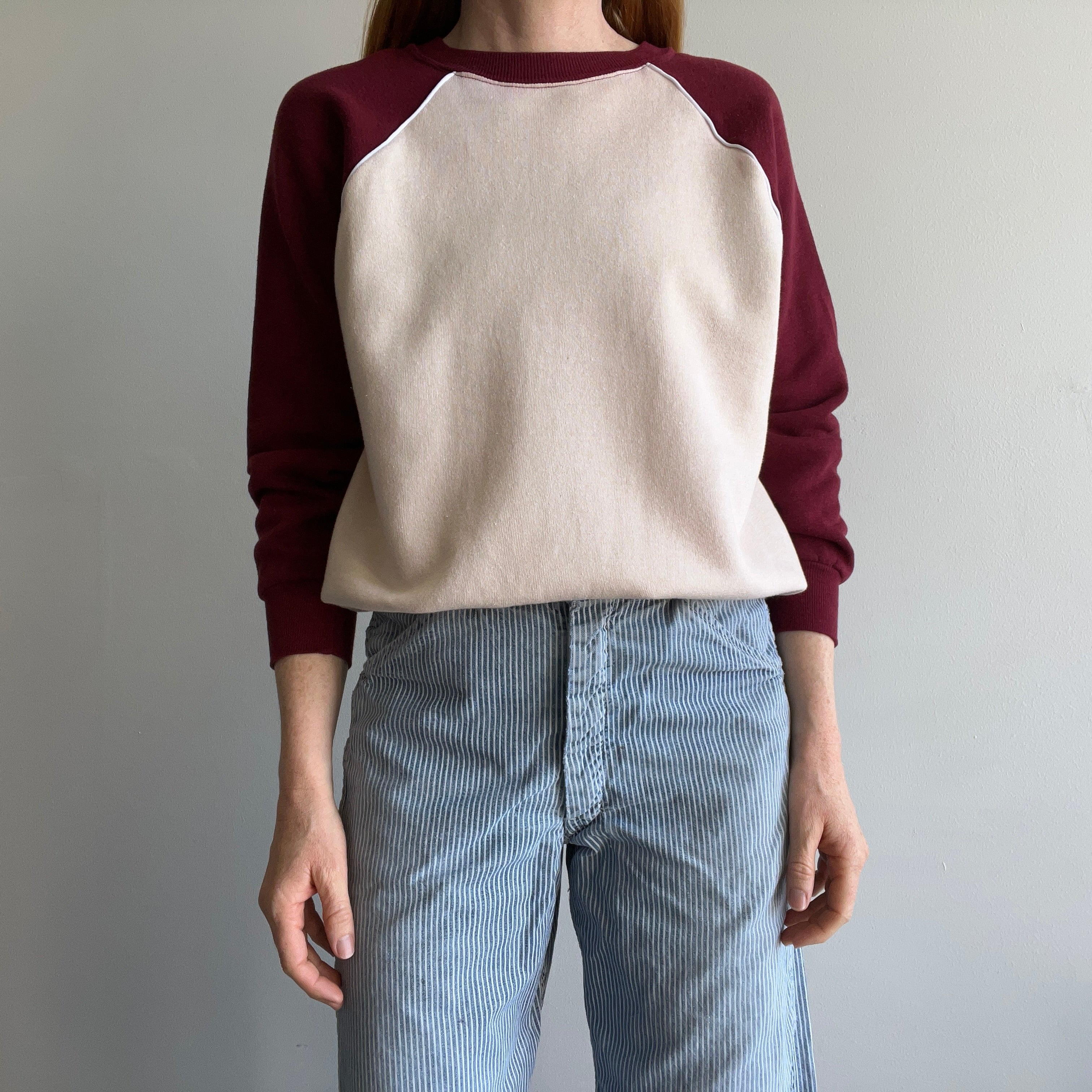 1970s Dreamy Two Point Five Tone Sweatshirt by Sportswear