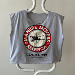 1986 Manure Movers of America T-Shirt - Local 239 Union