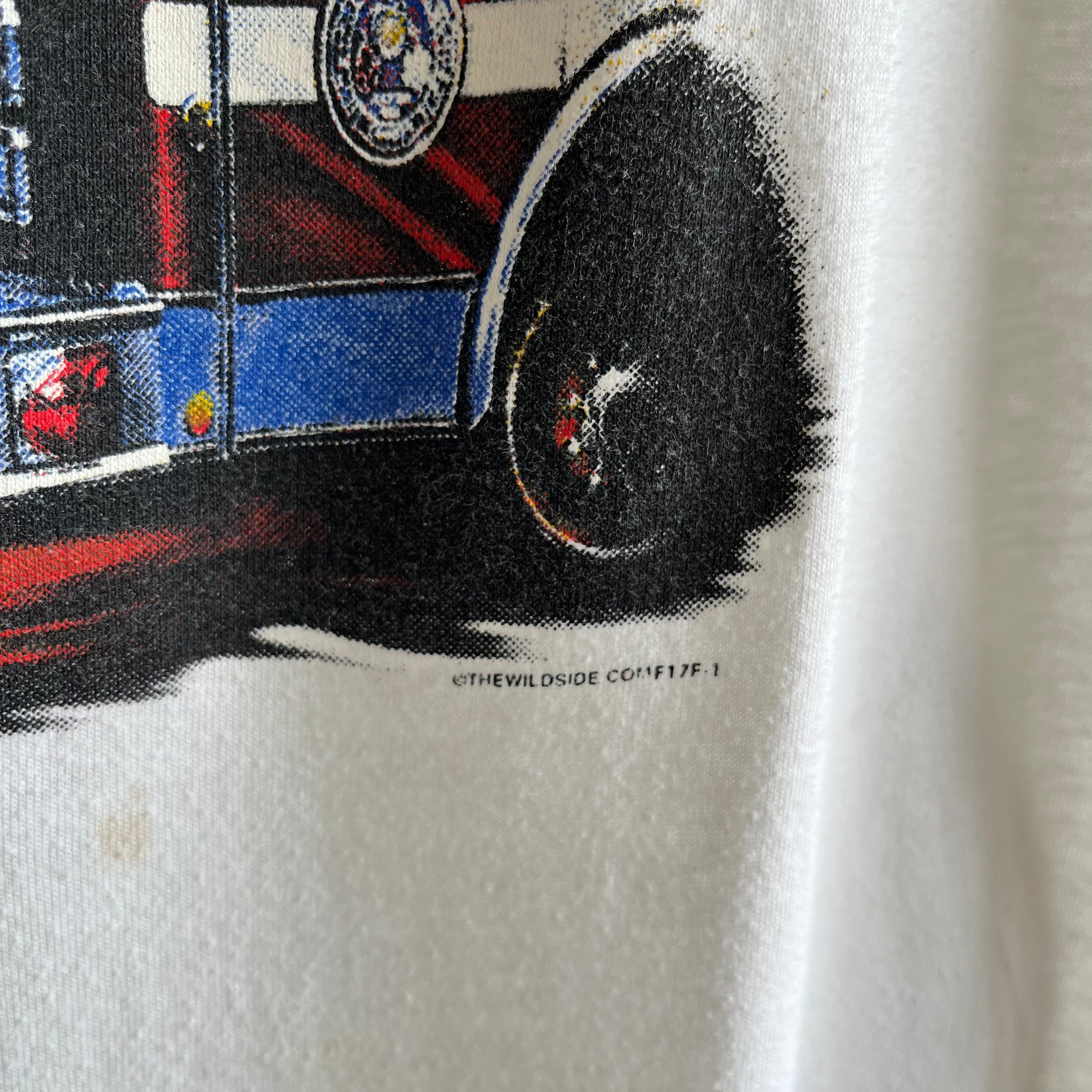 1970/80s Fire and Rescue Super Slouchy T-Shirt