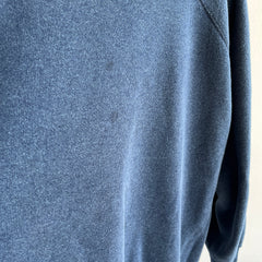 1970s Luxurious Blank Navy Sweatshirt - Did I Mention Luxury?