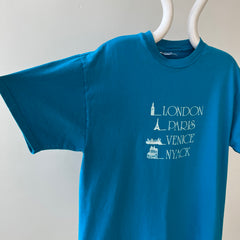 1990s London Paris Venice Nyack, NY T Shirt