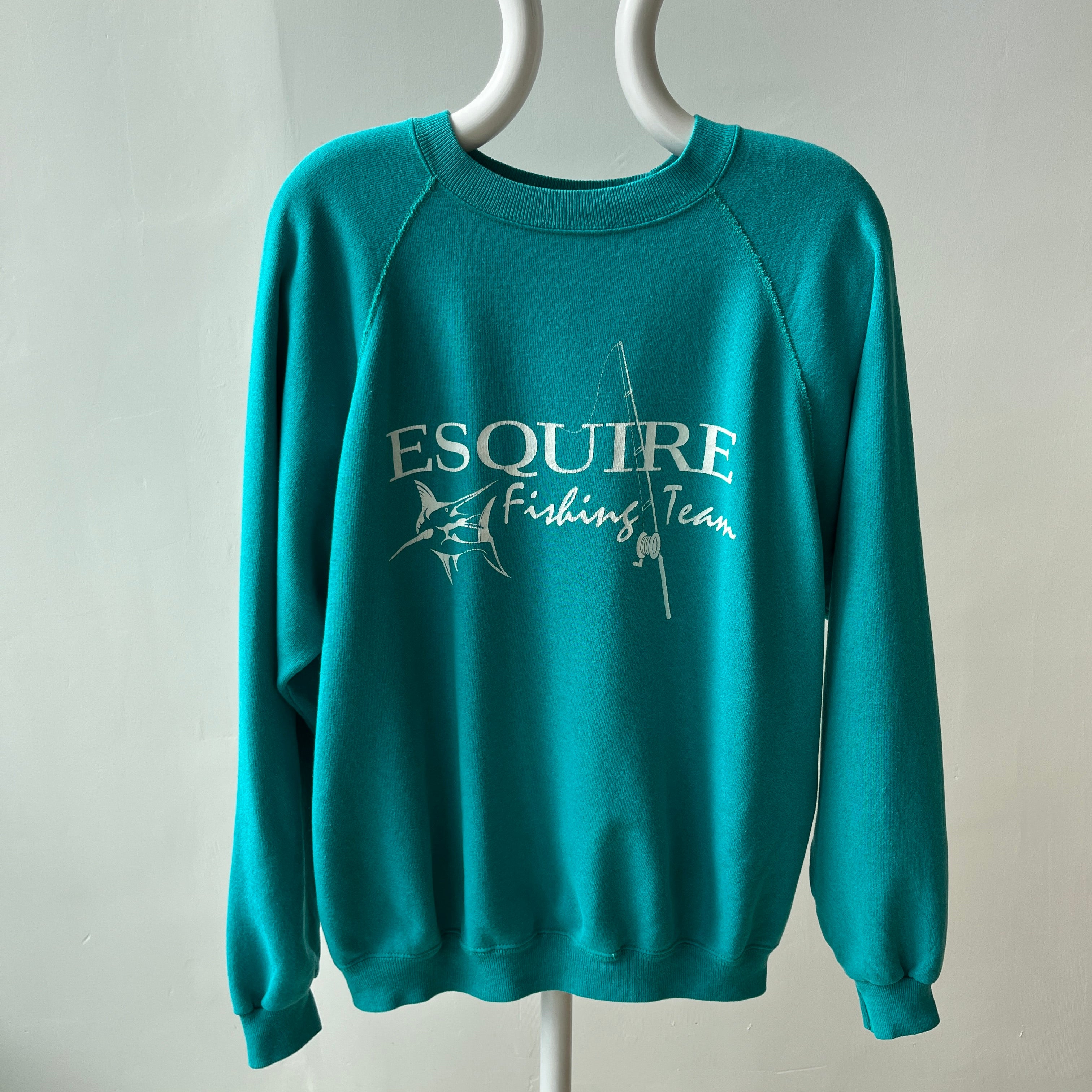 1980s Esquire Fishing Team Sweatshirt