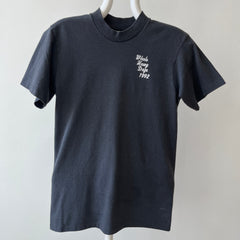 1992 Whole Hawg Daze Motorcycle T-Shirt - WOAH the backside
