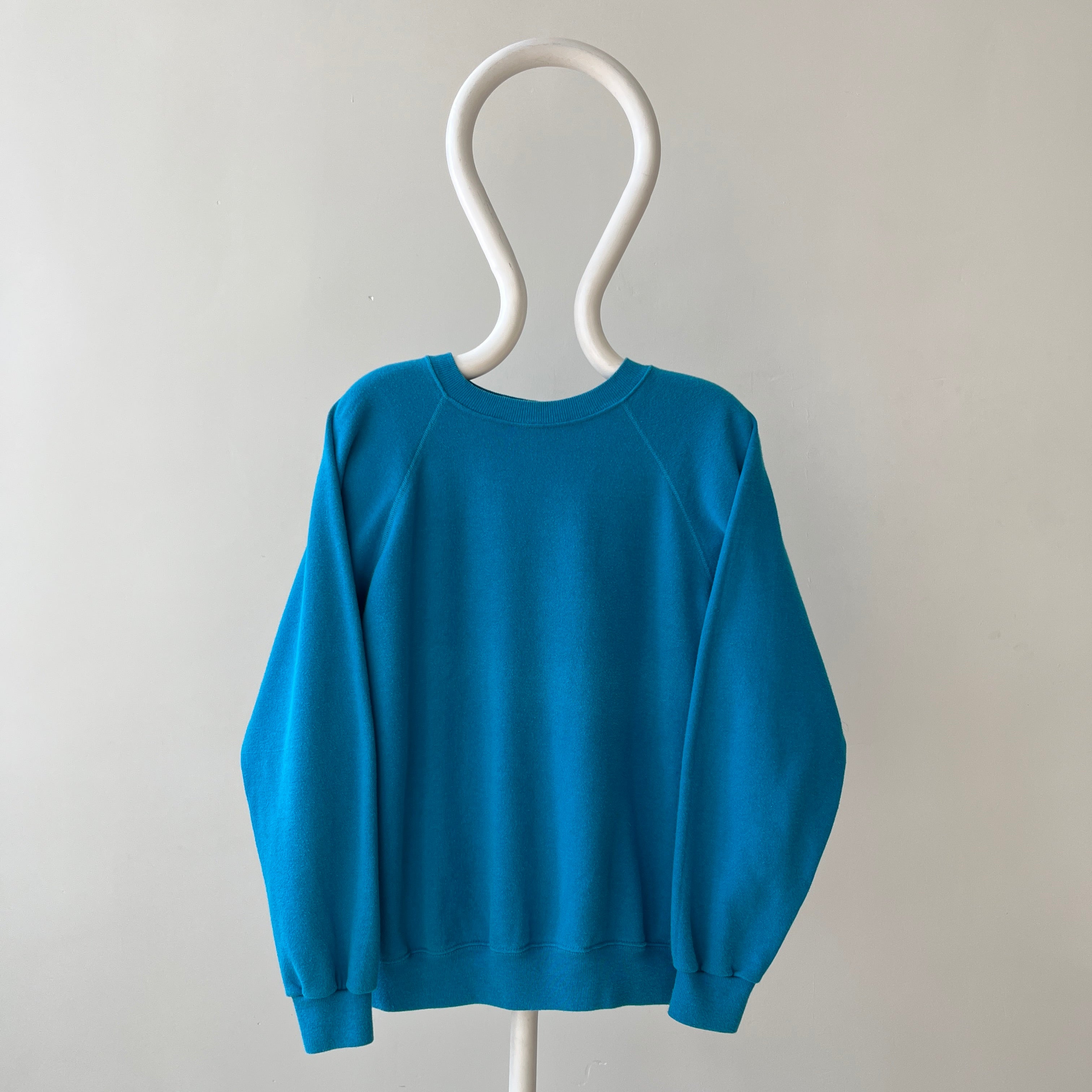 1990s Blue Blank Sweatshirt