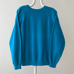 1990s Blue Blank Sweatshirt
