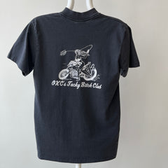 1992 Whole Hawg Daze Motorcycle T-Shirt - WOAH the backside